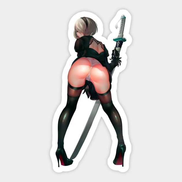 2B Sticker by Venandeu